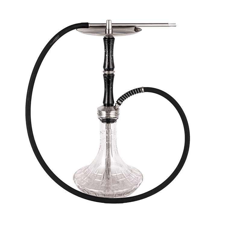 Hookah kaca dengan warna-warna terang